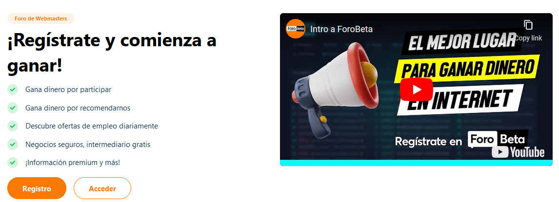 como ganar dinero en forobeta
